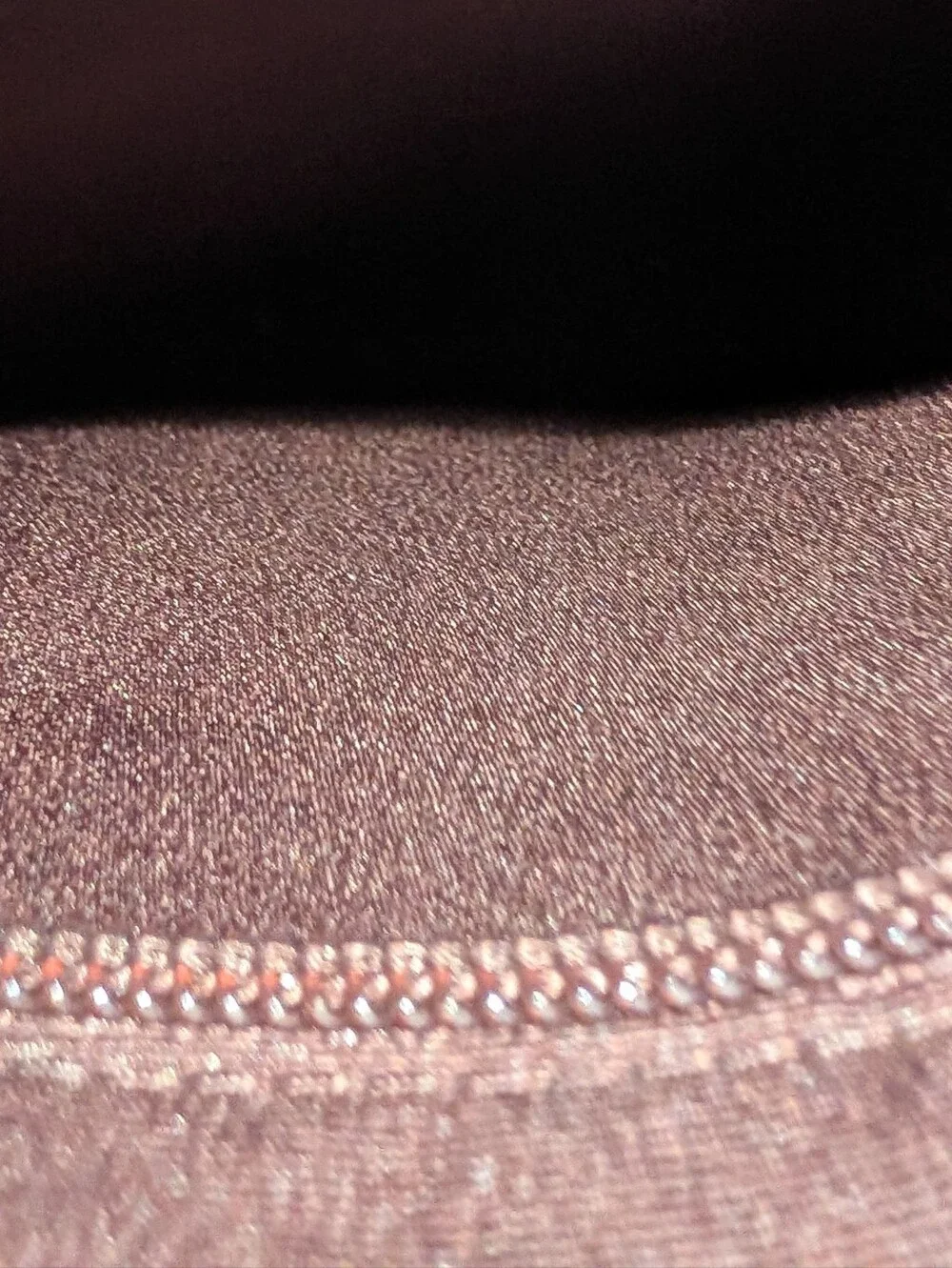 COACH LEATHER AND SIGNATURE COATED CANVAS TRACK PACK Purple Brown CL432 EUC